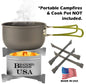 Branded Boards Portable Campfire Trivet Grate 2-PACKS & 4-PACKS | 100% Made in USA