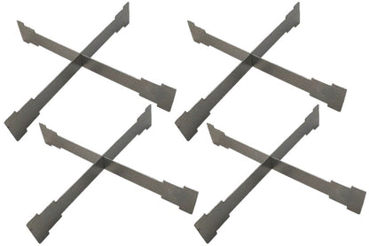 Branded Boards Portable Campfire Trivet Grate 2-PACKS & 4-PACKS | 100% Made in USA