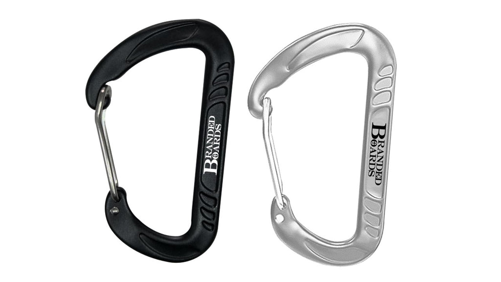 6061 Aluminum Wire-Gate Utility Carabiners | 6- or 12-Pack