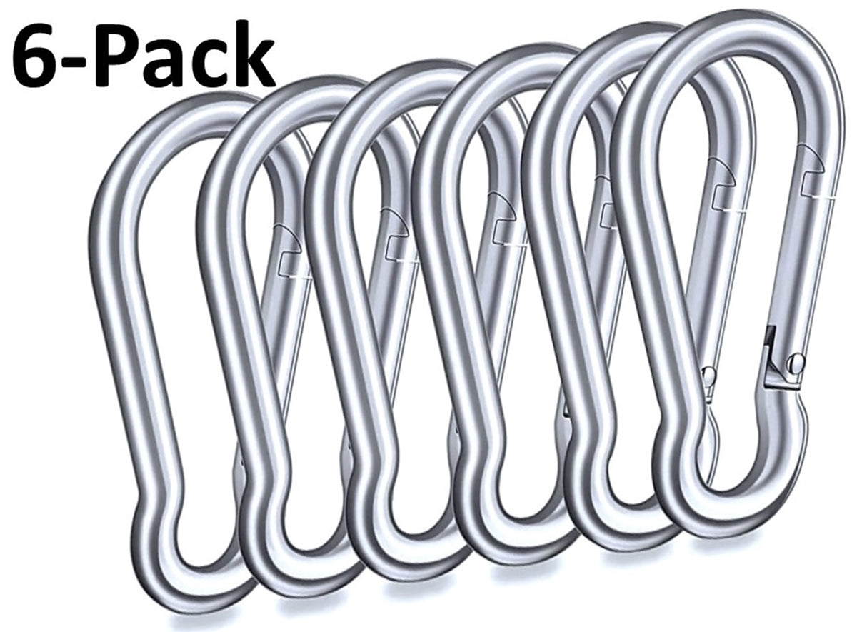 Carabiner Snap Hooks | Steel Zinc Galvanized