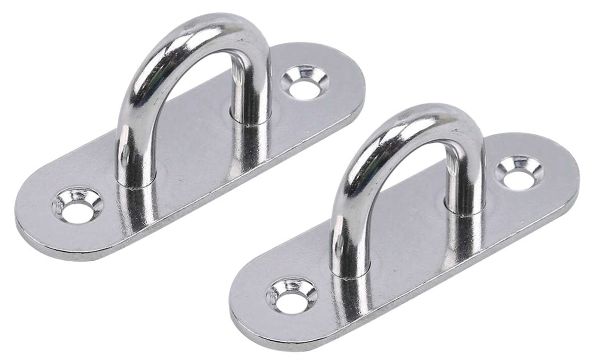 Oval Pad Eye Plates | Zinc Galvanized Steel