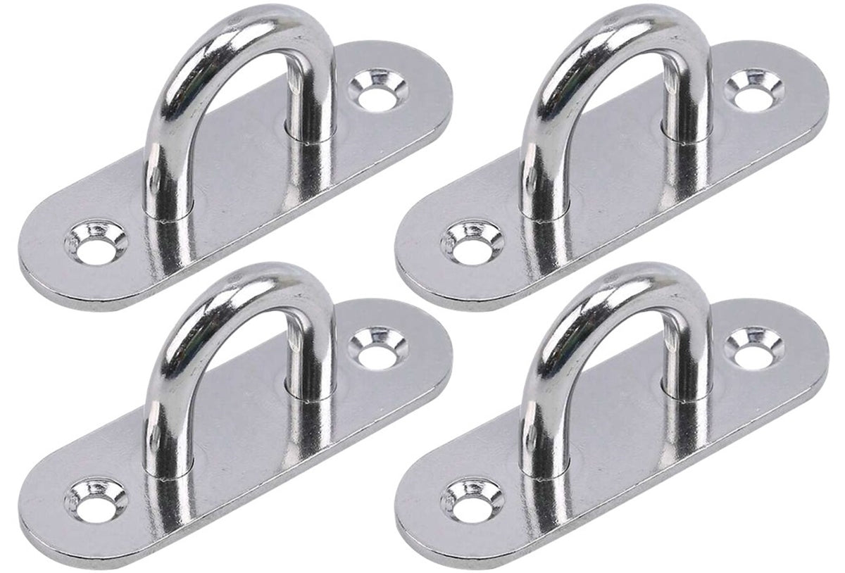 Oval Pad Eye Plates | Zinc Galvanized Steel