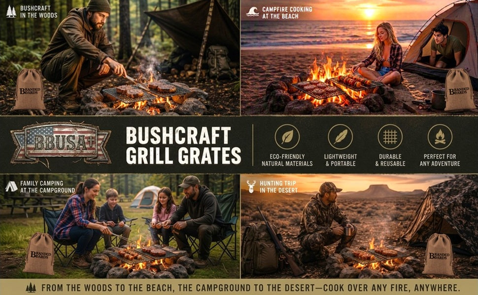 Bushcraft Grill Grates