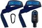 HD Cotton Padded Weightlifting Deadlifting Straps with Liquid Chalk