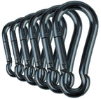 Steel Carabiner Spring Snap Clip Link Hooks