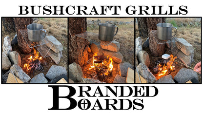 Bushcraft Stainless Steel BBQ Cooking Grill Grate