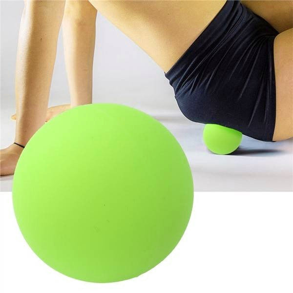 Massage Lacrosse Balls and Burlap Carrying Bag