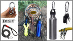 Stainless Steel Thumb Screw Locking Carabiner Spring Snap Hooks