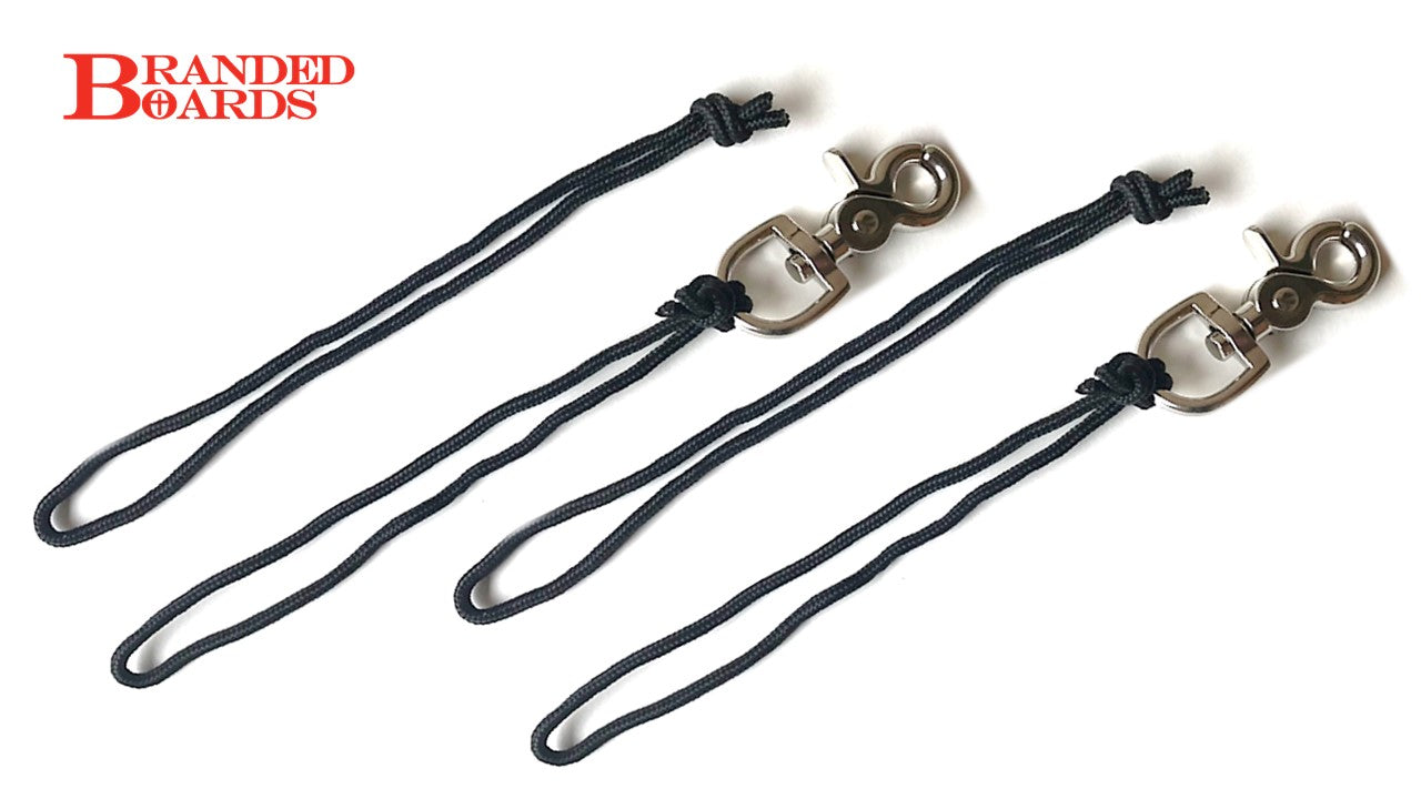Branded Boards Snowboard Leash Cord Clip for Boots and Bindings