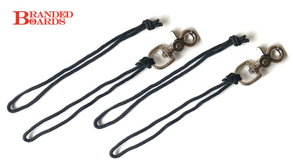 Branded Boards Snowboard Leash Cord Clip for Boots and Bindings