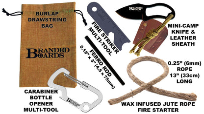 Bushcraft Survival Bugout Fire Starter Kits